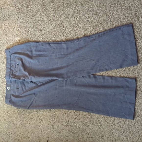 New with Tags JM Collection Gray Straight Waist Bootcut Pants Size 12 Petite - Picture 5 of 8